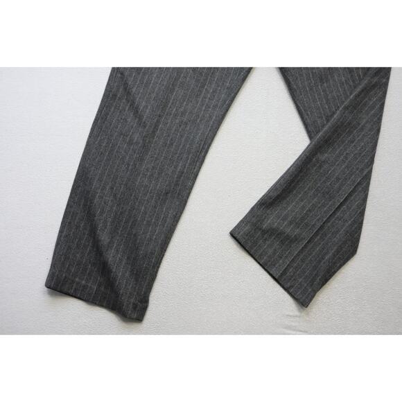 Gap Dress Pants Classic Fit Wool Blend Striped Flat Mens Size 36 x 30 - Picture 2 of 6